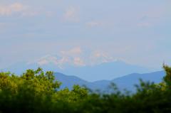 春の御嶽山