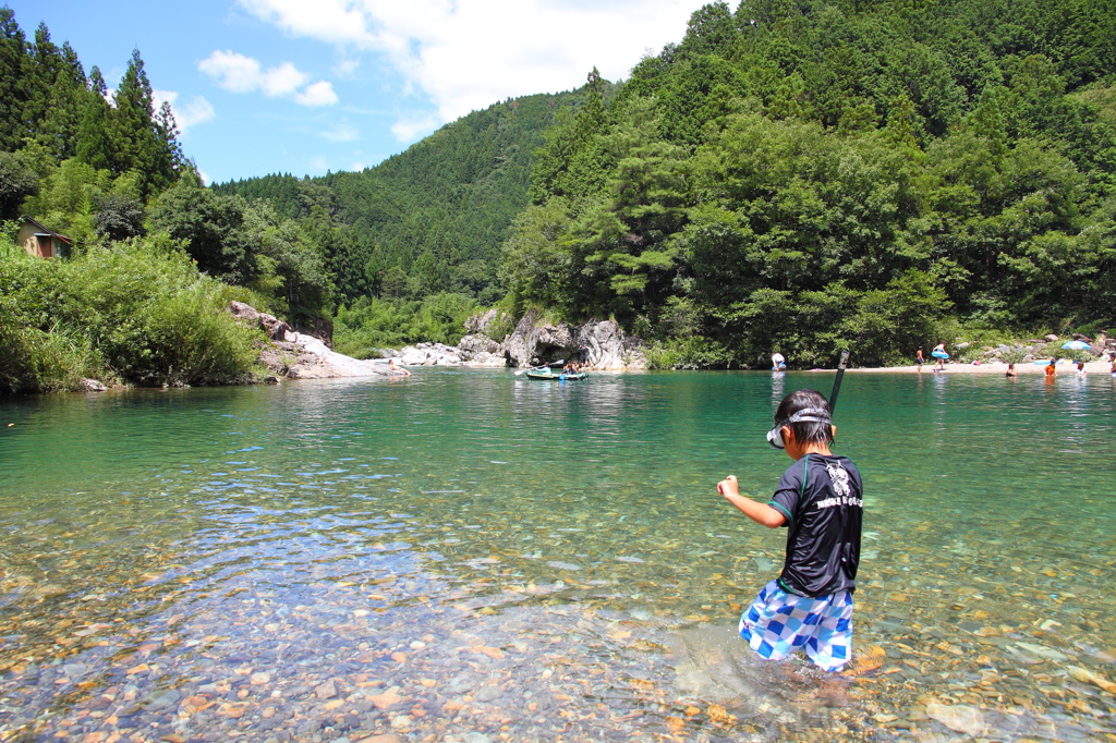 勇気をだして