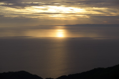 日本海夕景