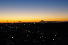 夕焼けグラデーション