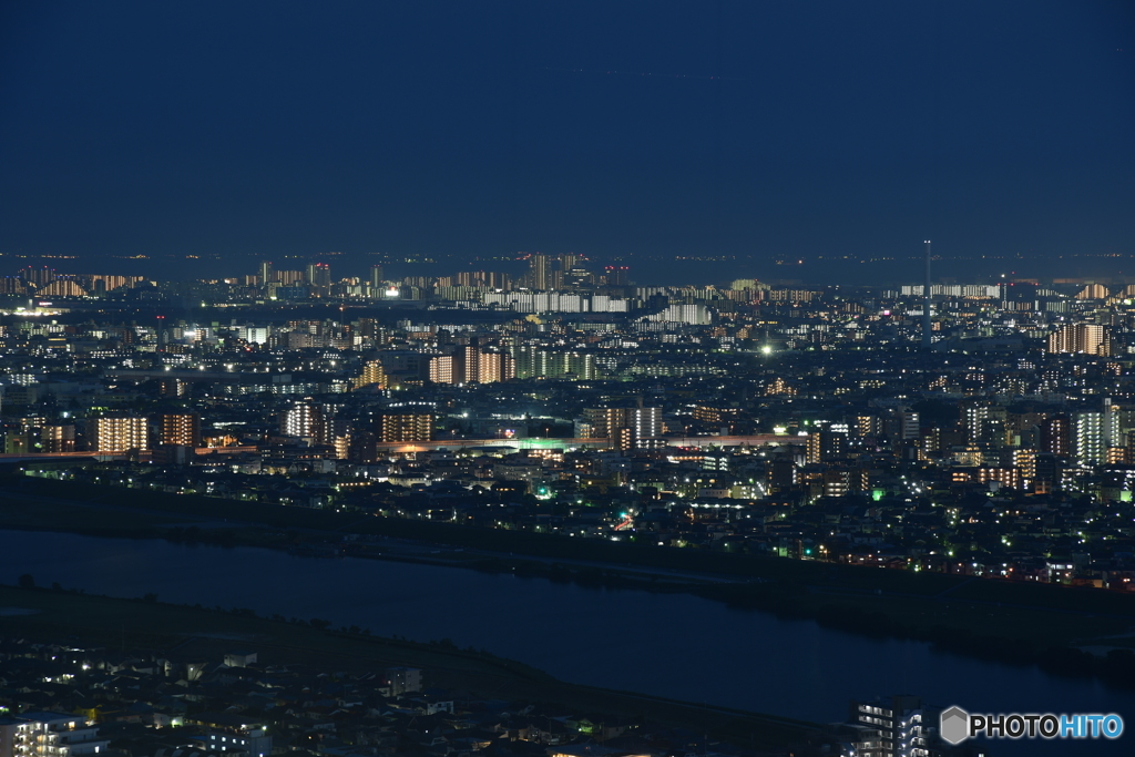 夜の街並み　2