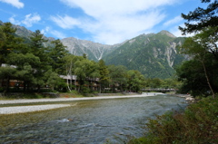 梓川と河童橋