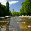 公園の噴水