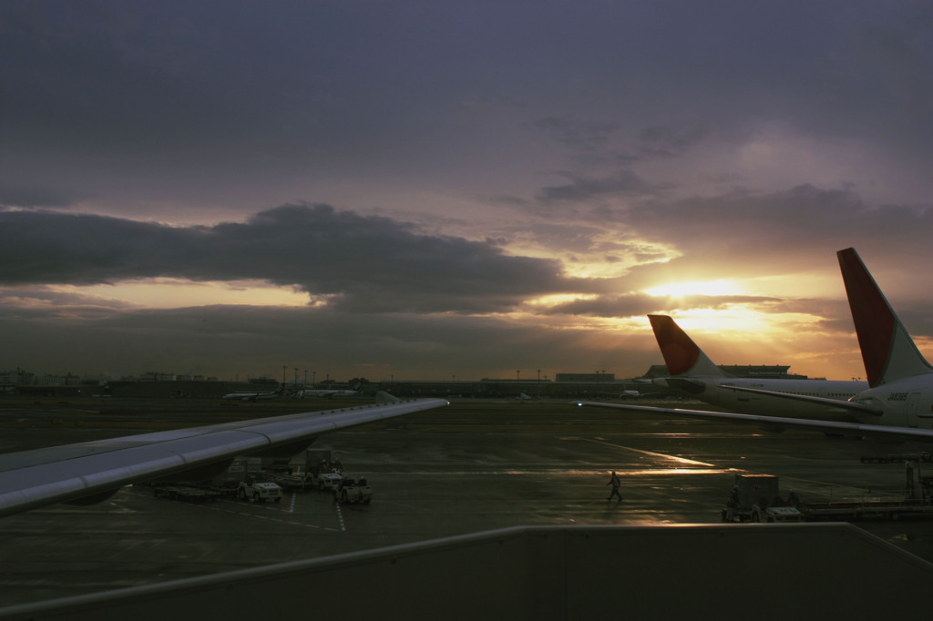大きな飛行機