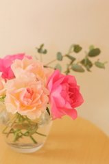 お花のある休日