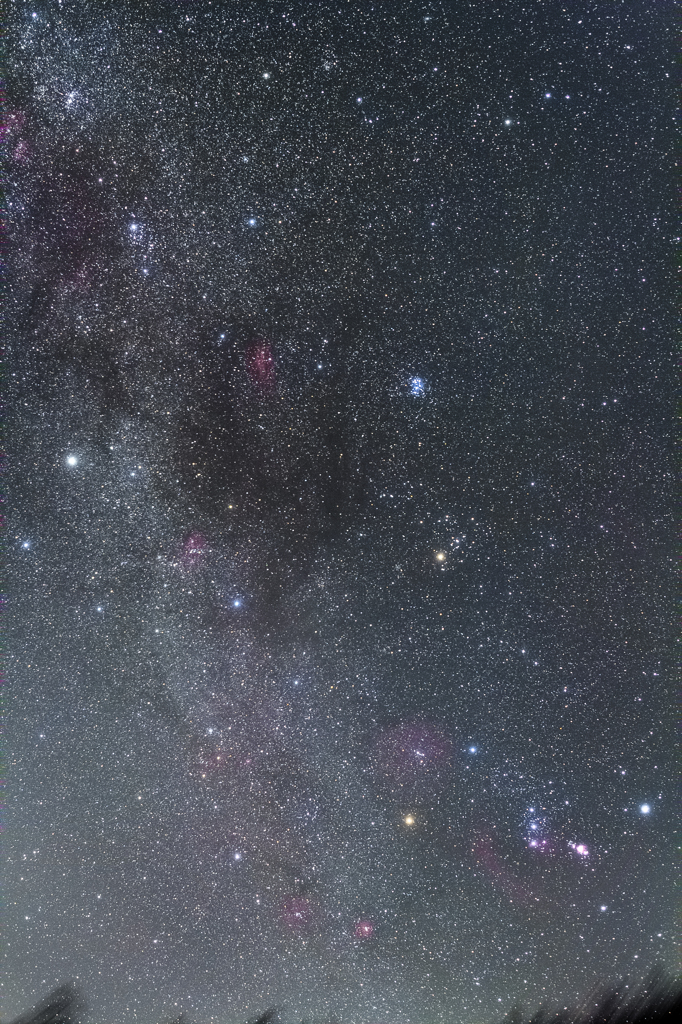 ふたご座流星群のバックグラウンド