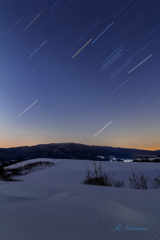 空気も凍る宵には