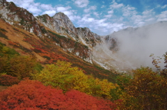 木曽駒ヶ岳 千畳敷カールの紅葉