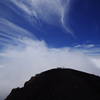 【富士登山紀行⑫】宝永山山頂、雲の世界