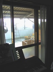自室・ベランダ