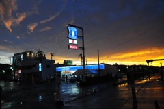 雨上がり、七夕祭り再開