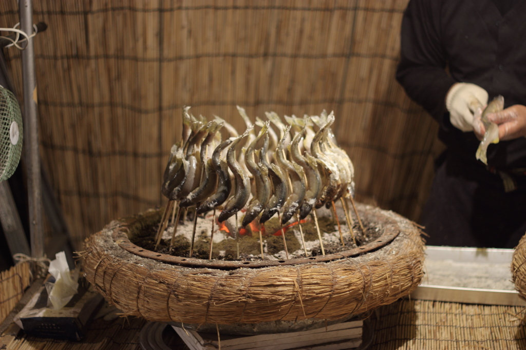 鮎の塩焼き