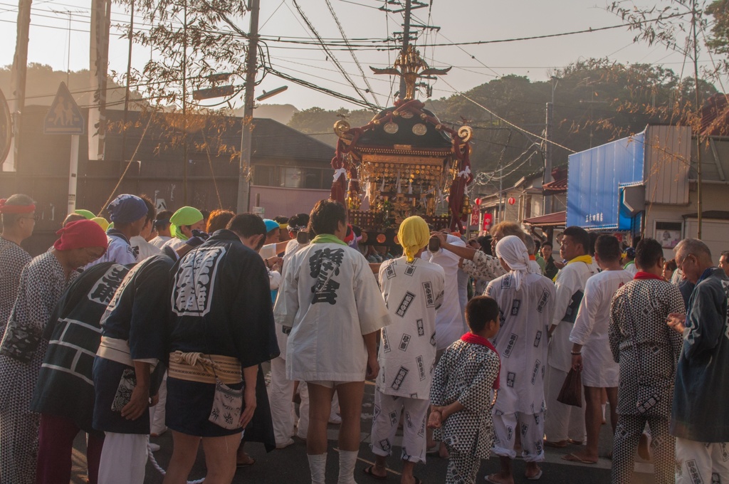 祭りのあと