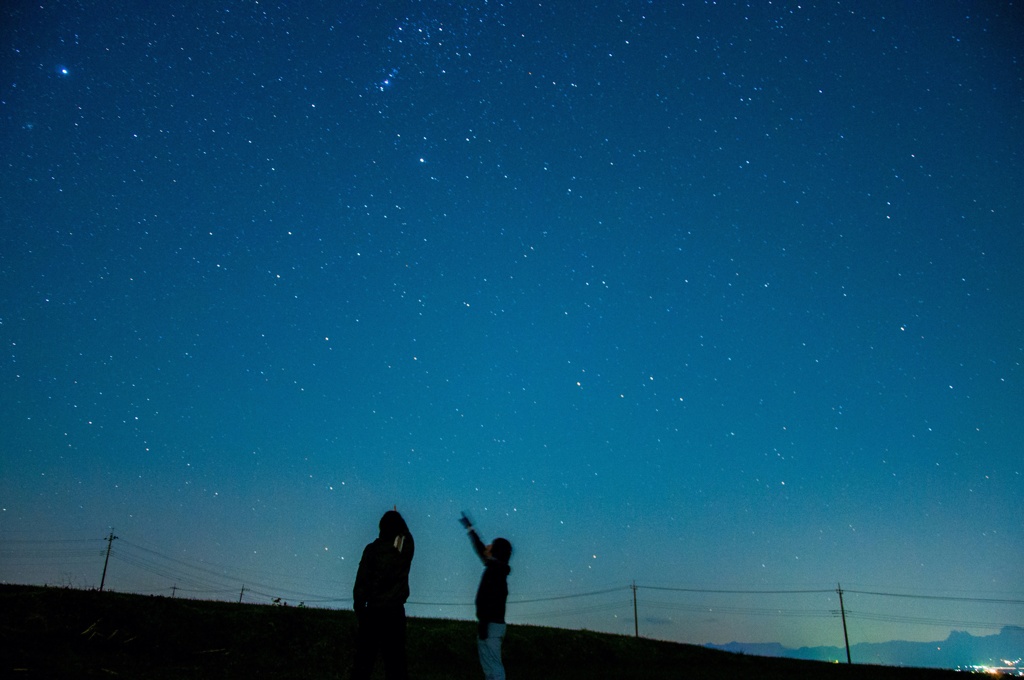 流れ星探す