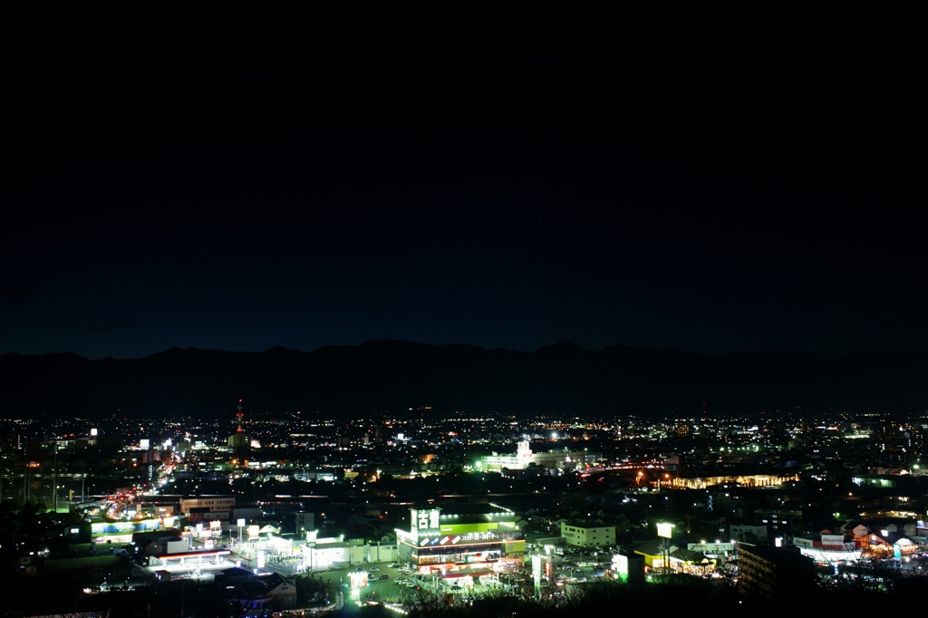 松本の夜景