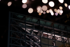 イルミで飾るスケルトン