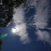 太陽と彩雲とゴーストと