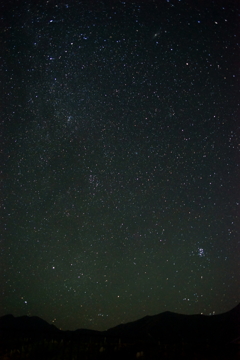 室堂の星空