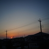 夕暮れの街