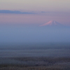 霧の富士
