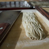 年越し蕎麦を打ちながら