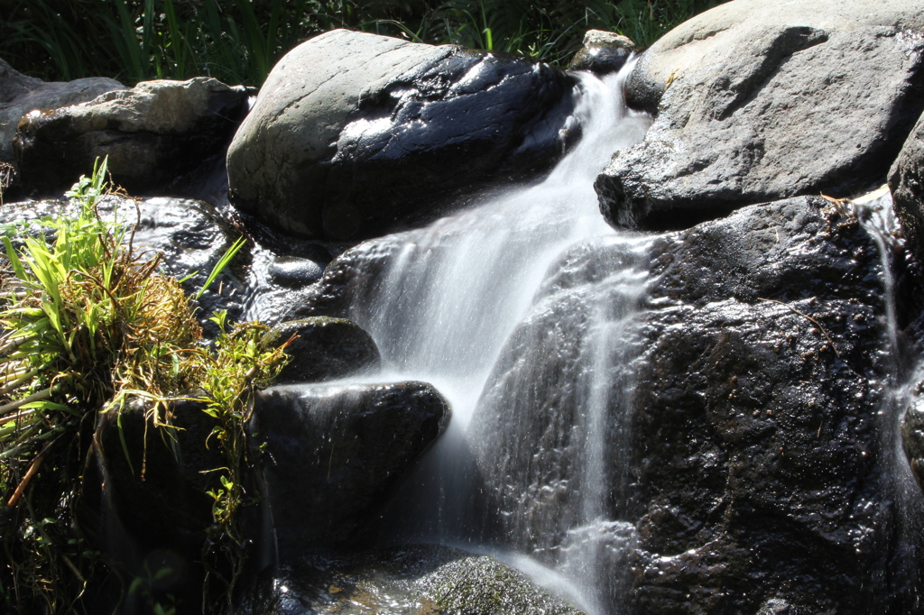 小さな滝