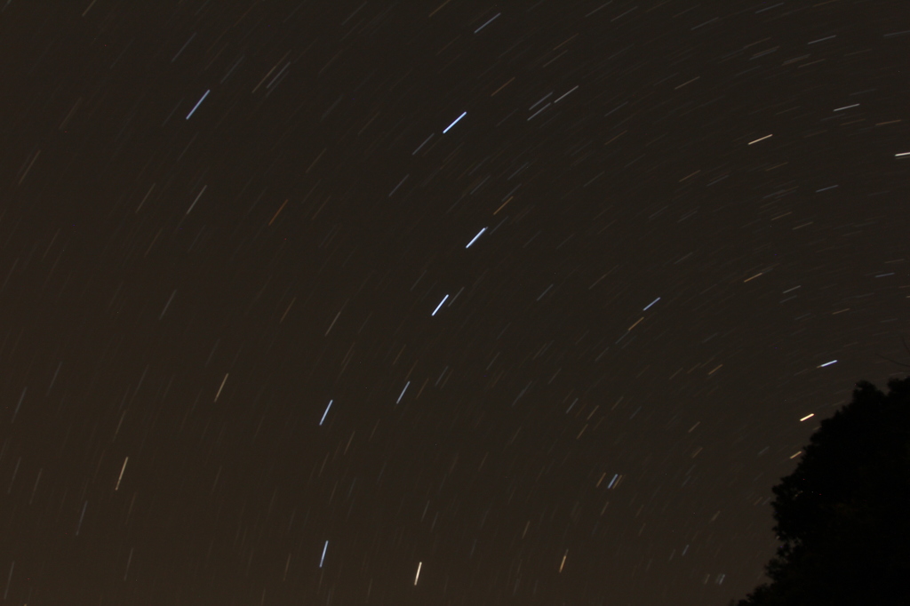 夜空の星に願いを