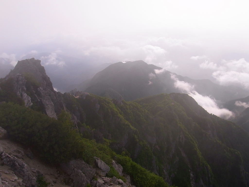 the ridge line
