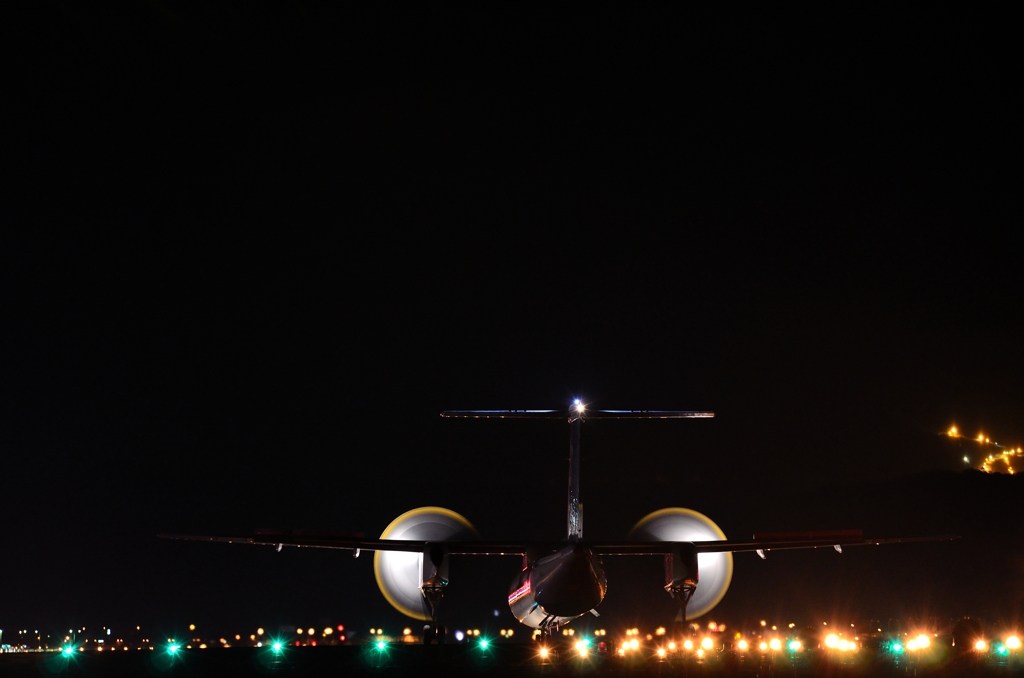 仙台空港　夜景