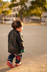 公園にて