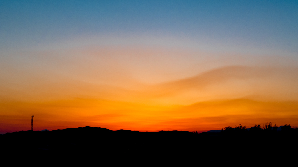 夕焼け