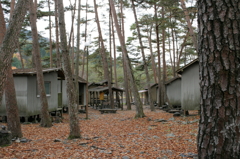 晩秋のキャンプ場・・・