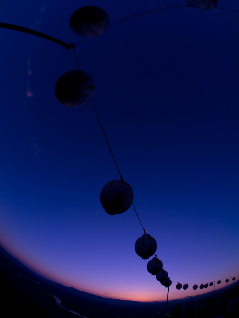 夕方・ぐにゃり