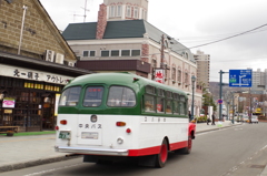 レトロなバス