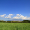 雲に隠れて