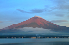 今朝の富士山