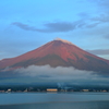 今朝の富士山