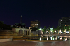 深夜の公園