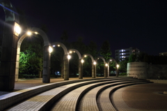 深夜の公園