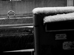 ～ポストに雪の帽子～