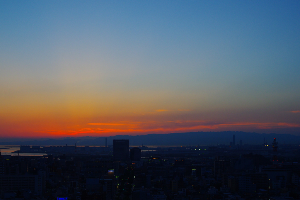 ～夕焼け空～