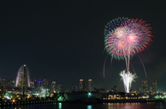 横浜開港祭花火３