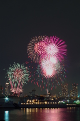 横浜開港祭花火６