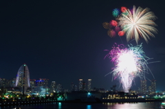 横浜開港祭花火１