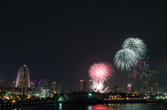 横浜開港祭花火２