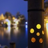 竹灯篭の光