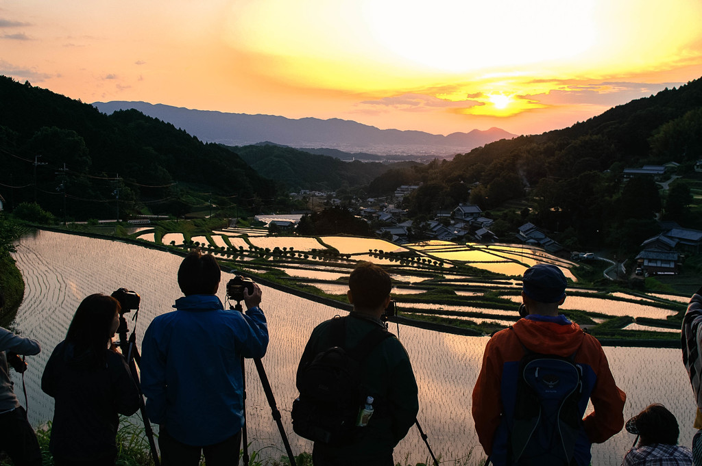 明日香の夕暮れ