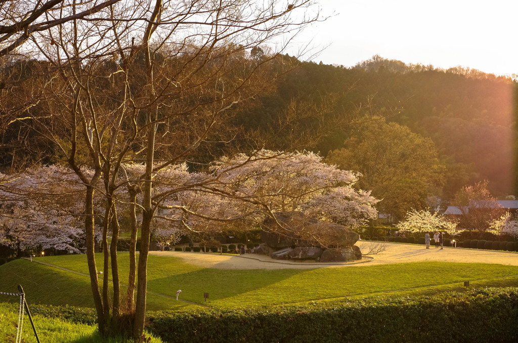 明日香村の夕暮れ