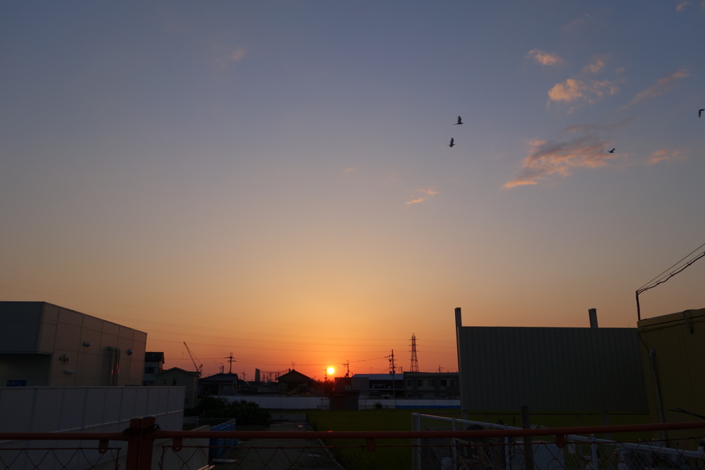 夕焼け空