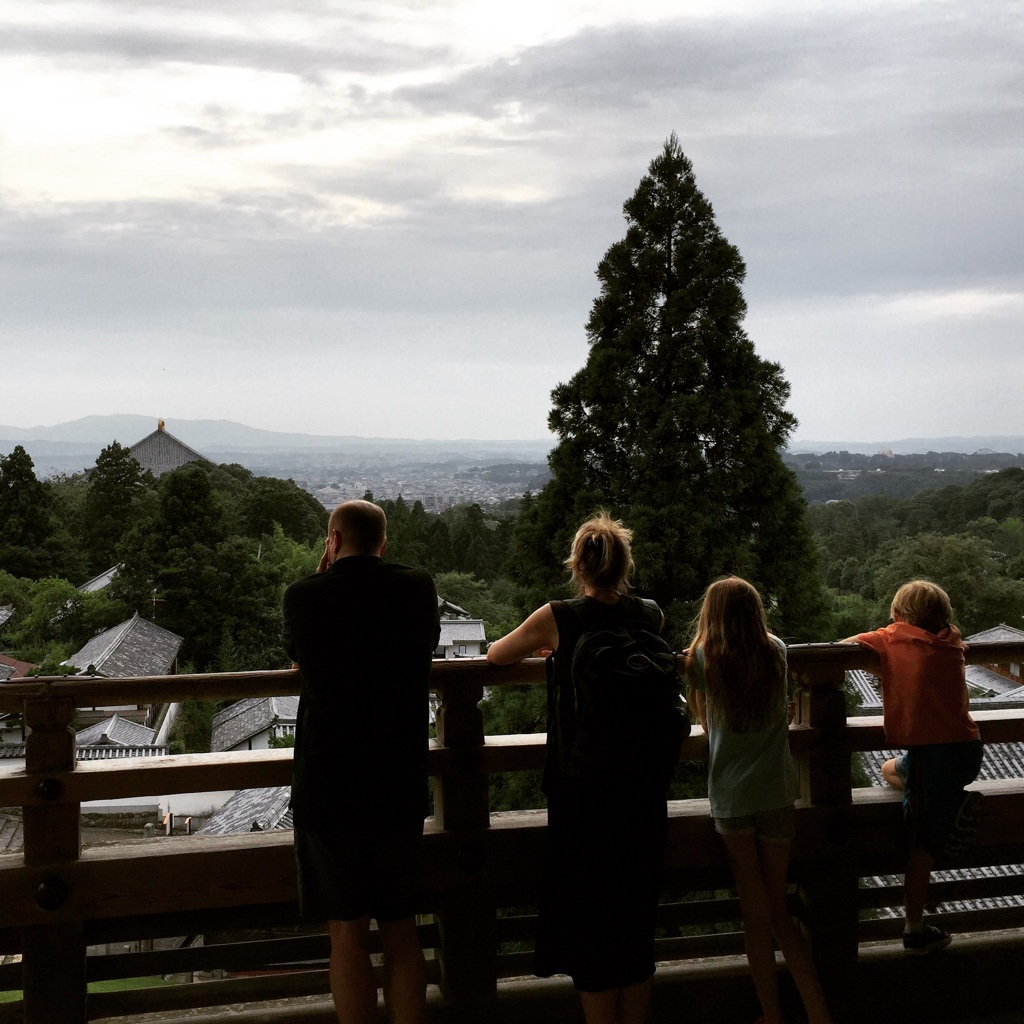 東大寺二月堂夕景②